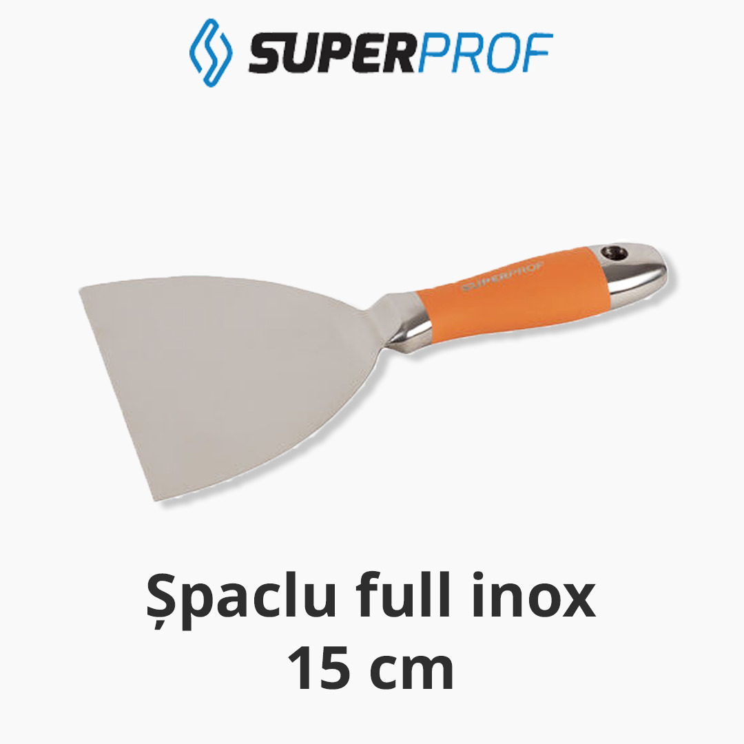 Spaclu full inox lama 15 cm